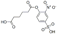 2-nitro-4-sulfophenyl adipate 结构式