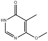 6-甲氧基-5-甲基-4(1H)-嘧啶酮 结构式
