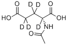 N-乙酰-D-谷氨酸-D5氘代 结构式