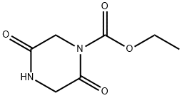 1-Piperazinecarboxylicacid,2,5-dioxo-,ethylester(9CI) 结构式