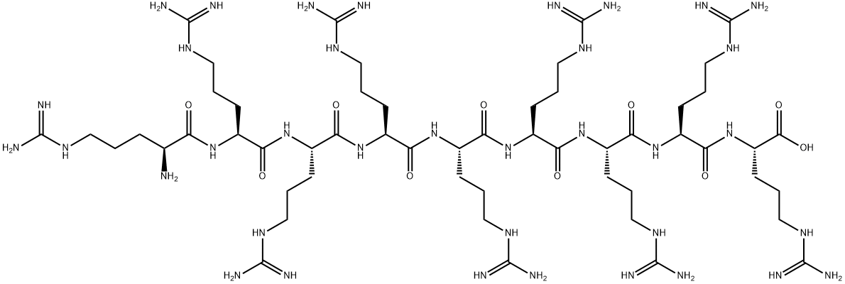 九聚精氨酸 结构式