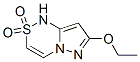 1H-Pyrazolo[5,1-c][1,2,4]thiadiazine,7-ethoxy-,2,2-dioxide(9CI) 结构式