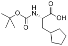 BOC-L-环戊基丙氨酸 结构式