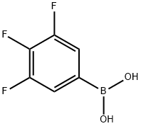 3,4,5-三氟苯硼酸 结构式