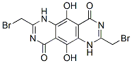 Pyrimido[4,5-g]quinazoline-4,9-dione,  2,7-bis(bromomethyl)-1,6-dihydro-5,10-dihydroxy-  (9CI) 结构式