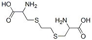 2-amino-3-[2-(2-amino-2-carboxy-ethyl)sulfanylethylsulfanyl]propanoic acid 结构式