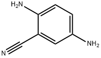 2,5-二氨基苯甲腈 结构式