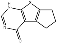 1,2,3,5-四氢-8-硫杂-5,7-二氮-环戊基[A]茚-4-酮 结构式