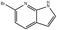 6-溴-1H-吡咯并[2,3-B]吡啶 结构式
