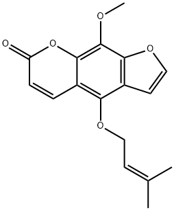 8-氧甲基异欧前胡内酯 结构式