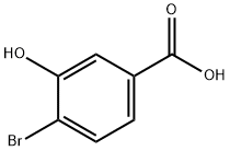 4-溴-3-羟基苯甲酸 结构式