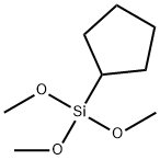环戊烷三甲氧基硅烷 结构式