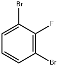 1,3-二溴-2-氟苯 结构式