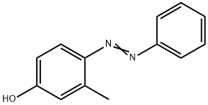 3-Methyl-4-phenylazophenol 结构式