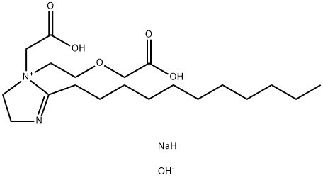 月桂酰两性基二乙酸二钠 结构式