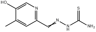 5-hydroxy-4-methylpyridine-2-carboxaldehyde thiosemicarbazone 结构式