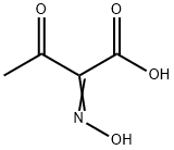Butanoic acid, 2-(hydroxyimino)-3-oxo- (9CI) 结构式