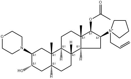 罗库溴胺 结构式