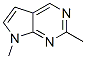 7H-Pyrrolo[2,3-d]pyrimidine, 2,7-dimethyl- (8CI) 结构式