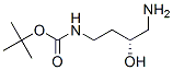 Carbamic acid, (4-amino-3-hydroxybutyl)-, 1,1-dimethylethyl ester, (R)- (9CI) 结构式