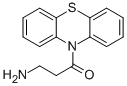 3-氨基-1-(10H-吩噻嗪-10-基)丙-1-酮盐酸盐 结构式