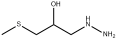 1-肼基-3-甲硫基-2-丙醇 结构式