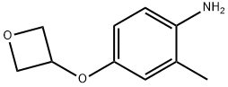 Benzenamine, 2-methyl-4-(3-oxetanyloxy)- 结构式