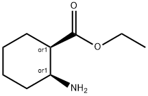 (1R,2R)-2-氨基-环己烷羧酸乙酯 结构式