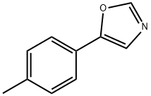 5-(4-甲苯基)-1,3-恶唑 结构式