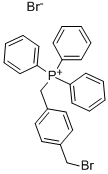 4-溴甲基苄基三苯基溴化磷 结构式