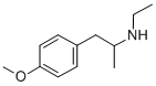 N-乙基-1-(4-甲氧基苯基)丙-2-胺 结构式