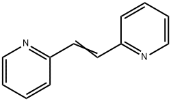 1,2-双吡啶基乙烯 结构式