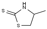 2-巯基-4-甲基-2-噻唑啉 结构式