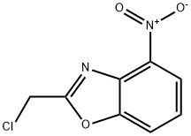 2-(氯甲基)-4-硝基苯并噁唑 结构式