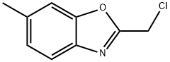 2-(CHLOROMETHYL)-6-METHYL-1,3-BENZOXAZOLE 结构式