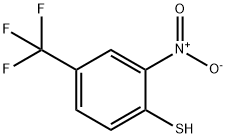 2-硝基-4-三氟甲基苯硫酚 结构式