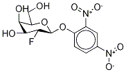 2',4'-dinitrophenyl 2-deoxy-2-fluorogalactopyranoside 结构式