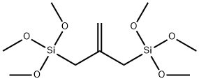 双(三甲氧基硅基甲基)乙烯 结构式