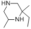 2-Ethyl-2,6-dimethyl-piperazine 结构式
