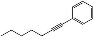 1-苯基-1-庚炔 结构式