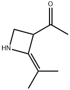 Ethanone, 1-[2-(1-methylethylidene)-3-azetidinyl]- (9CI) 结构式