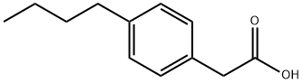 4-丁基苯乙酸 结构式