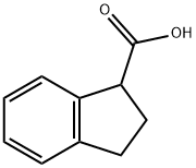 2,3-二氢-1H-茚-1-羧酸 结构式