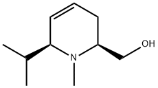 2-Pyridinemethanol,1,2,3,6-tetrahydro-1-methyl-6-(1-methylethyl)-,(2S-cis)-(9CI) 结构式