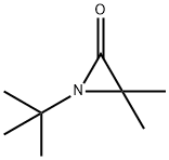 1-tert-Butyl-3,3-dimethylaziridin-2-one 结构式