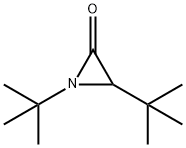 1,3-Ditert-butylaziridine-2-one 结构式