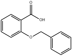 2-苄氧基苯甲酸 结构式