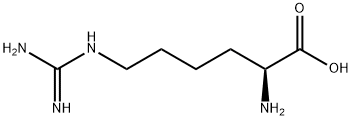 DL-Lysine, N6-(aMinoiMinoMethyl)- 结构式
