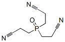 tris(2-cyanoethyl)phosphine oxide 结构式