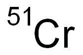 CHROMIUM-51 结构式